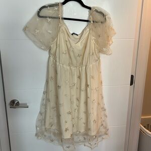 Cream Celestial Dress